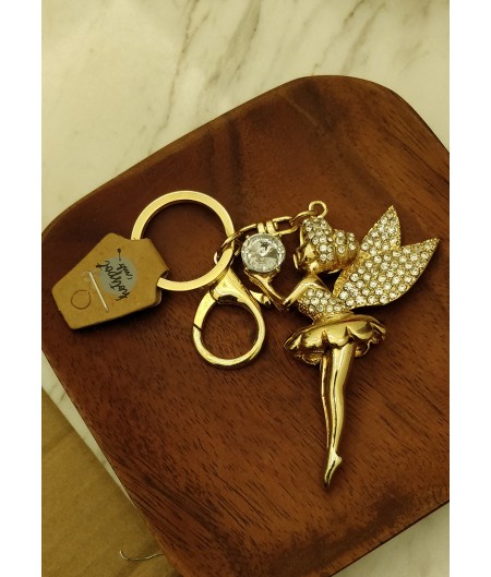 Bling Tinker Bell Keychain