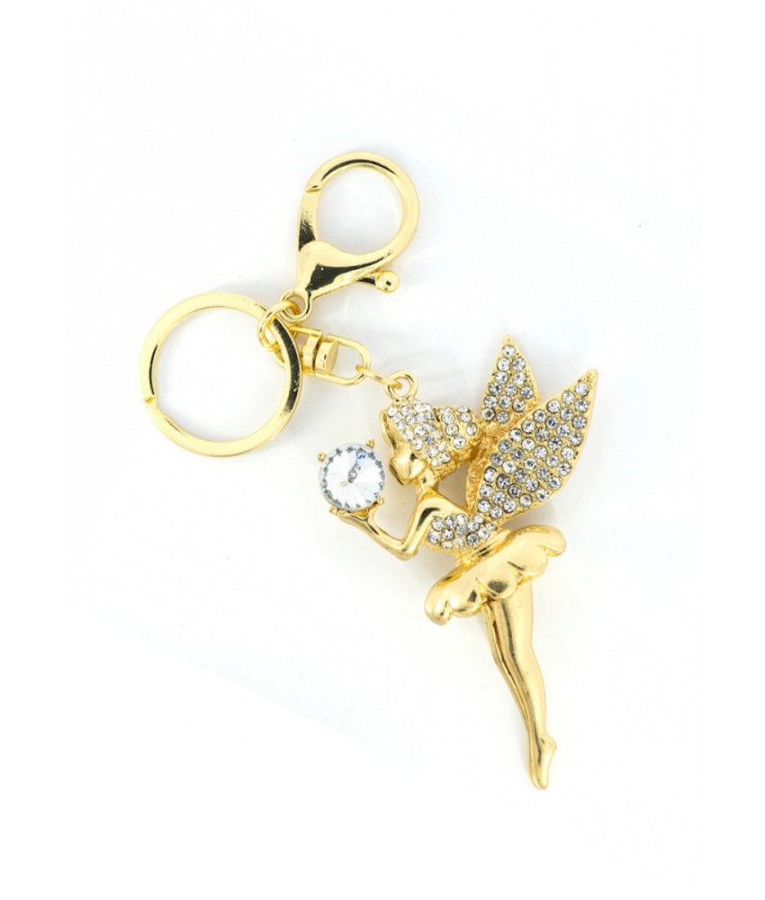Bling Tinker Bell Keychain