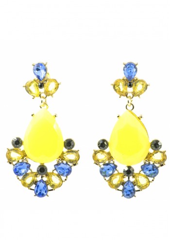 Blue And Yellow Crystals