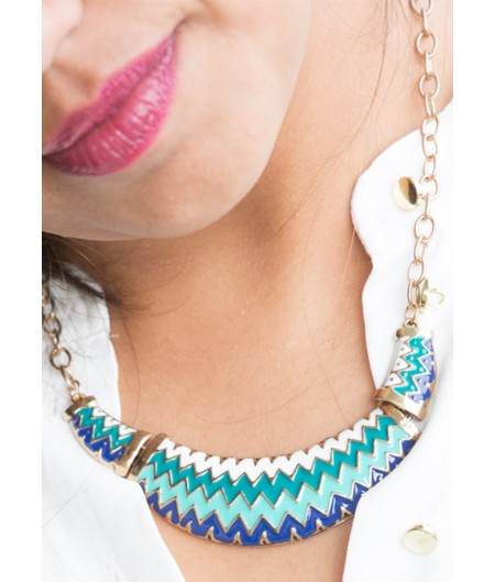 Blue Waves Collar