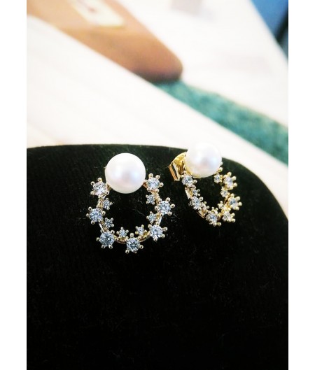 Circular Diamond Pearl
