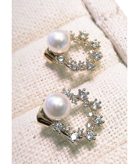 Circular Diamond Pearl