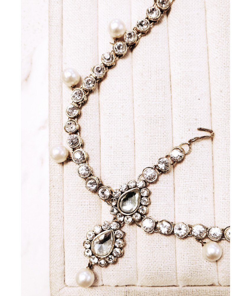 Crystal Pearl Headband