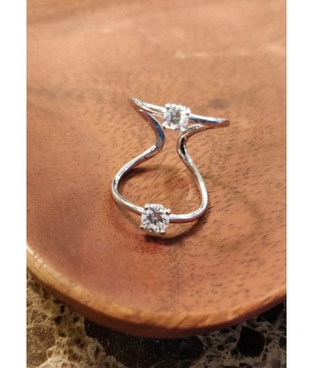 Double Studded Ring