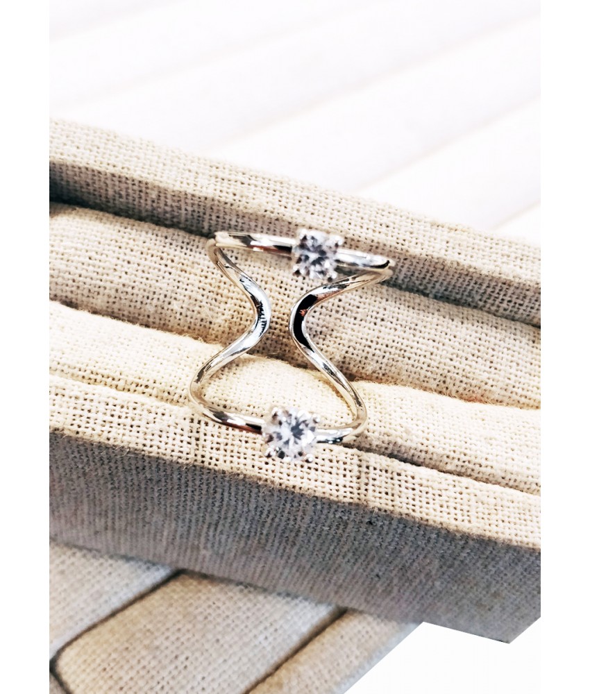 Double Studded Ring
