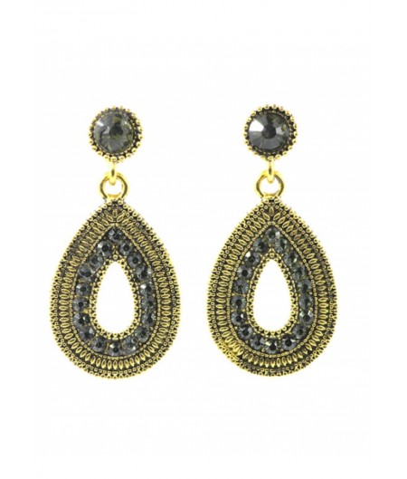 Engraved Bling Teardrop