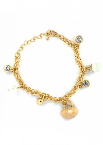 Gold Bag Charm