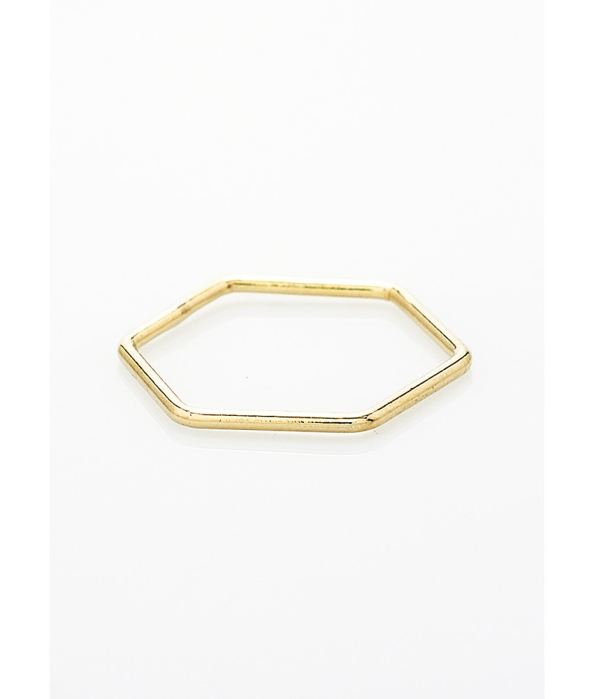 Gold Hexagon Thins