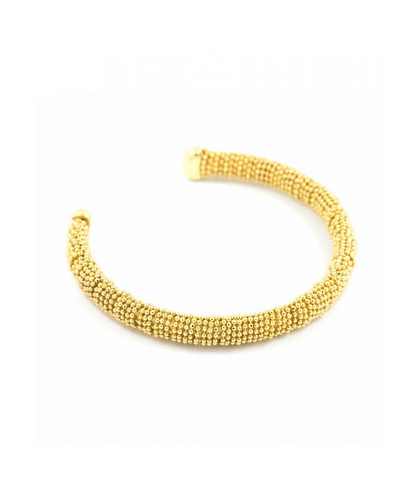 Gold Metal Rope Cuff