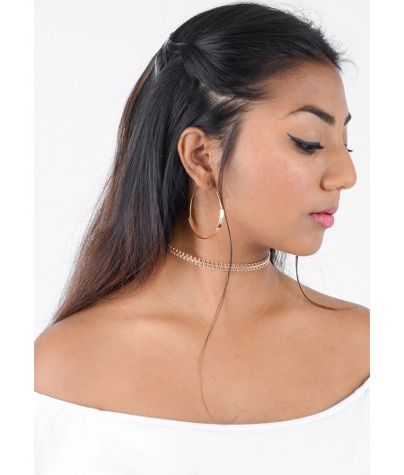 Gold Phoebe Choker