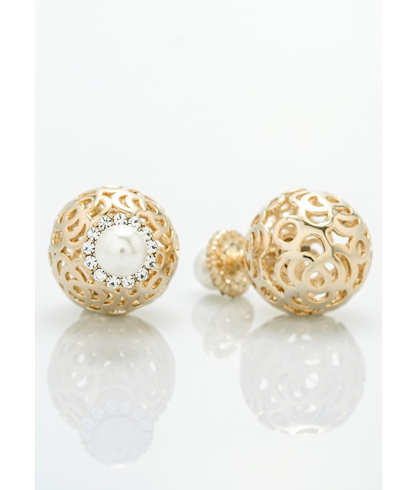 Golden Carved Ball