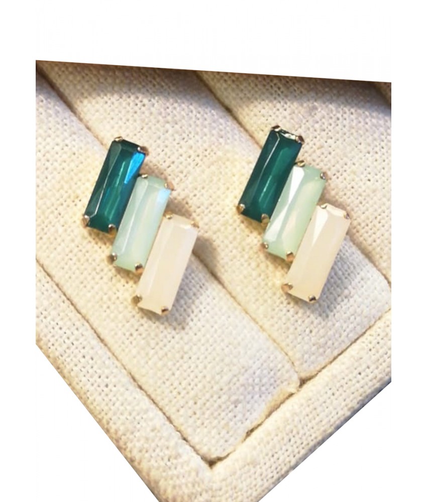 Green Pallete Studs