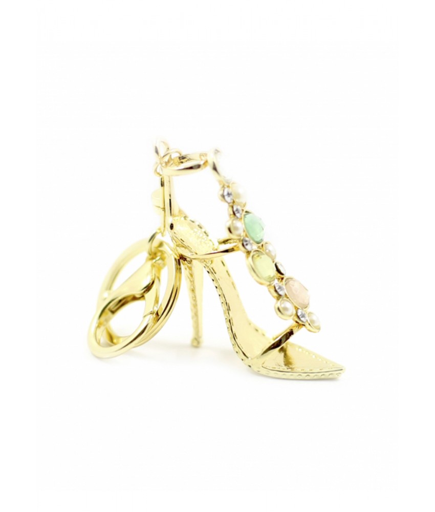 Jewelled Shoe Keychain