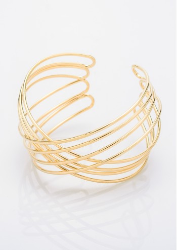 Linear Gold Cuff
