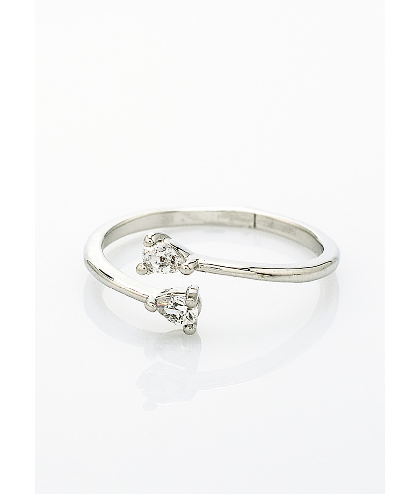 Open Ended Tear Drop Ring