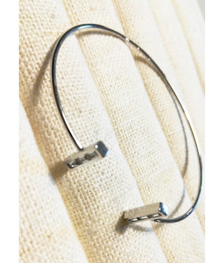 Parellel Cristal Bangle