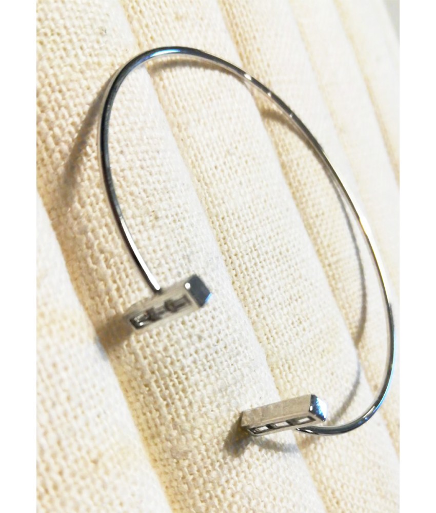 Parellel Cristal Bangle