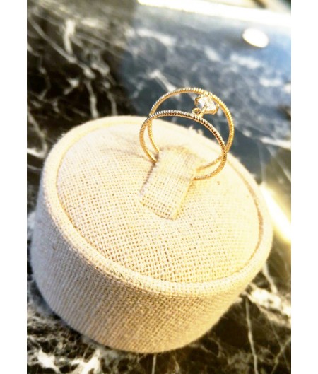 Parellel Diamond Ring