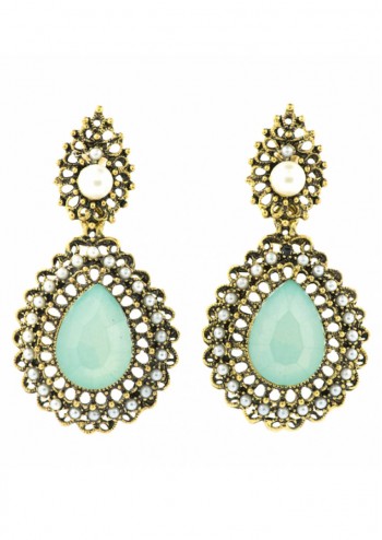 Pastel Green Pearl Drops