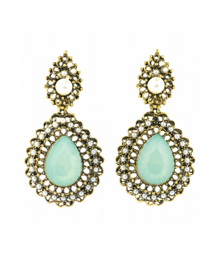Pastel Green Pearl Drops