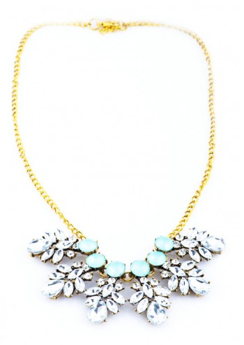 Pave Torquoise Collar