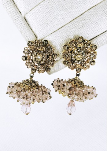 Pink Floral Drop