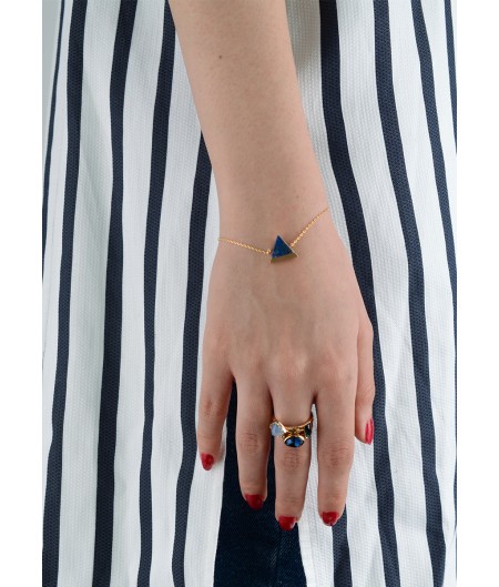 Royal Blue Triangle