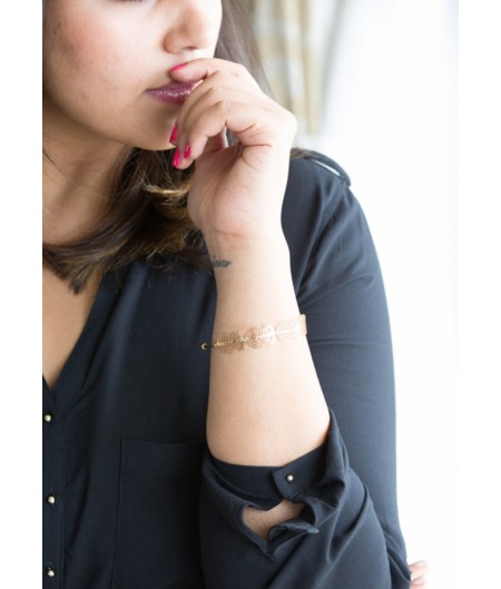 Silver Cutout Owl Cuff