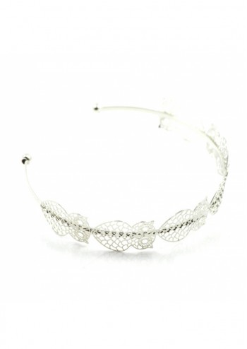 Silver Cutout Owl Cuff