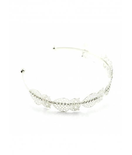 Silver Cutout Owl Cuff