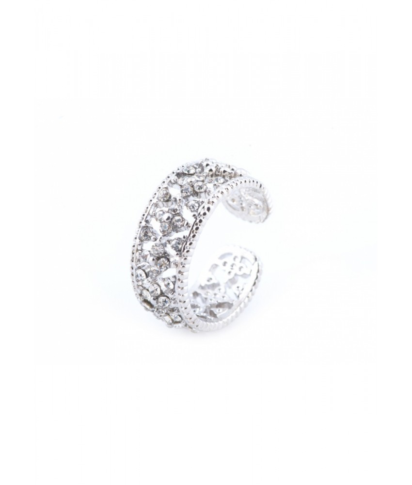 Silver Studded Etheral Ring