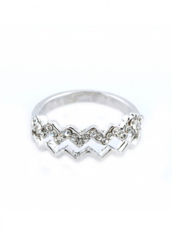 Silver Zig Zag Ring