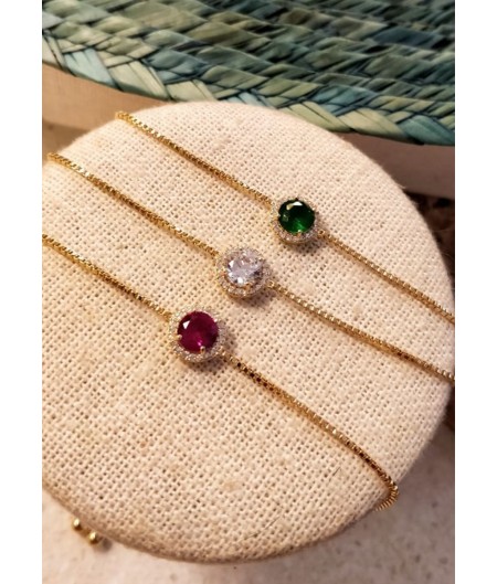 Single Gem Bracelet