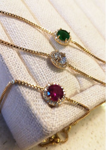 Single Gem Bracelet