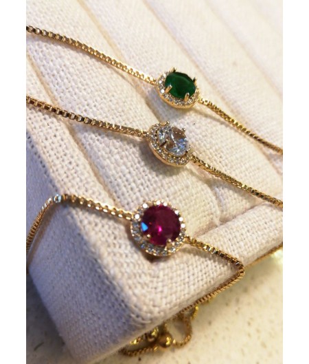 Single Gem Bracelet