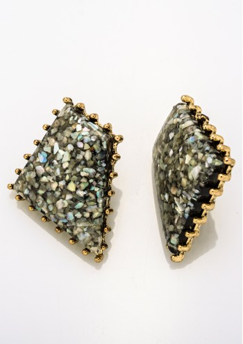 Sparkly Mosaic Studs