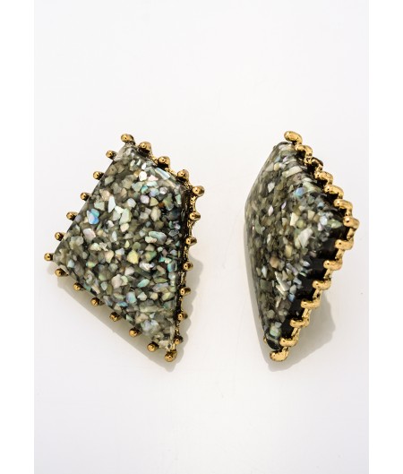 Sparkly Mosaic Studs