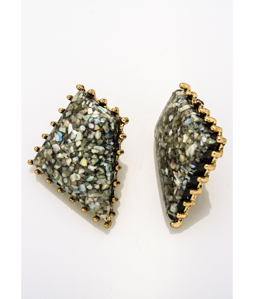 Sparkly Mosaic Studs