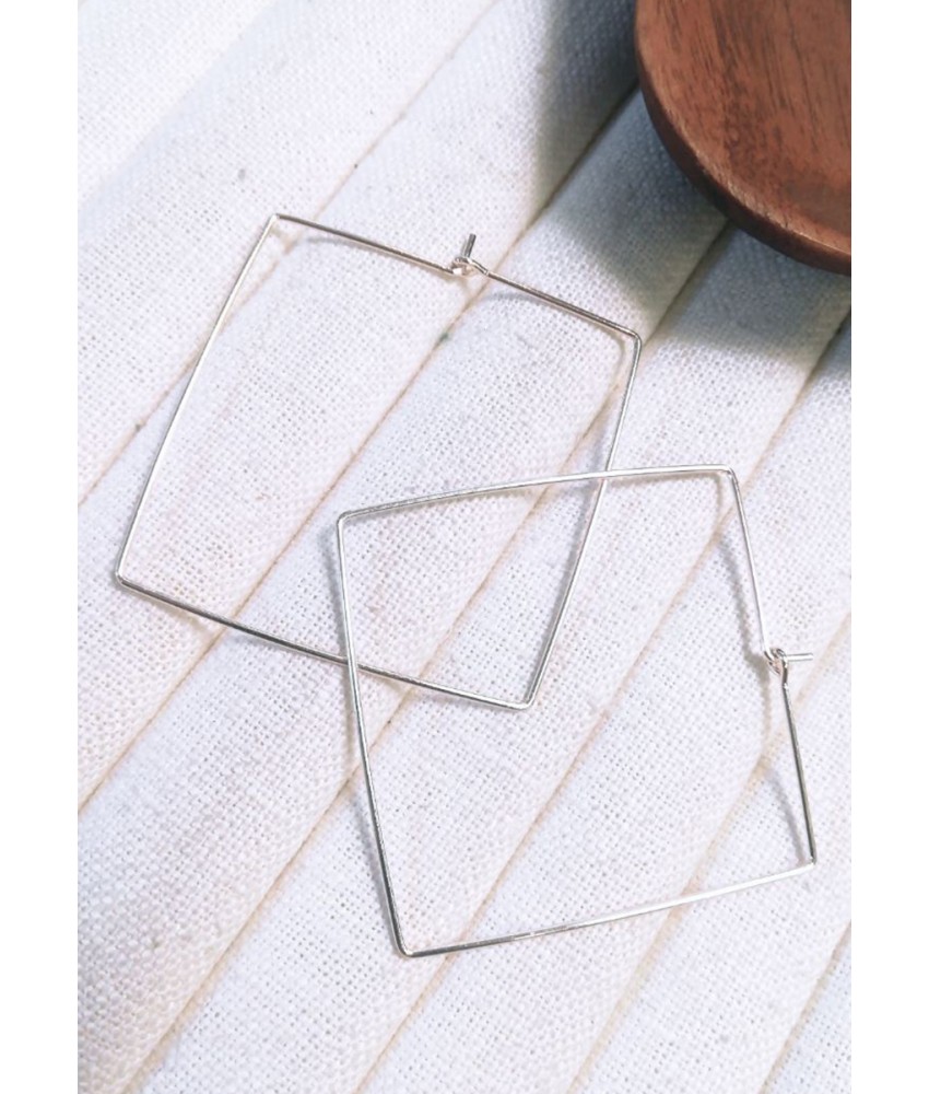 Square Thin Hoop