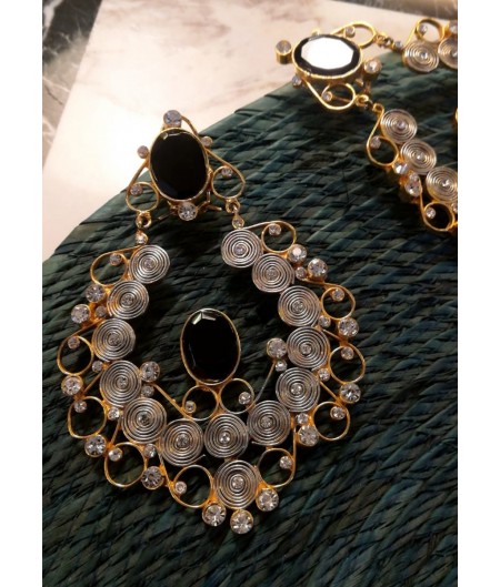 Studded Turkish Swirls