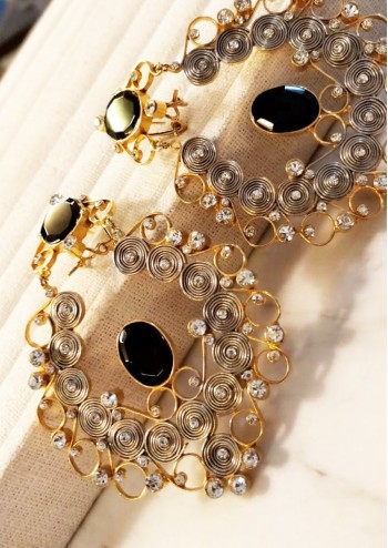 Studded Turkish Swirls