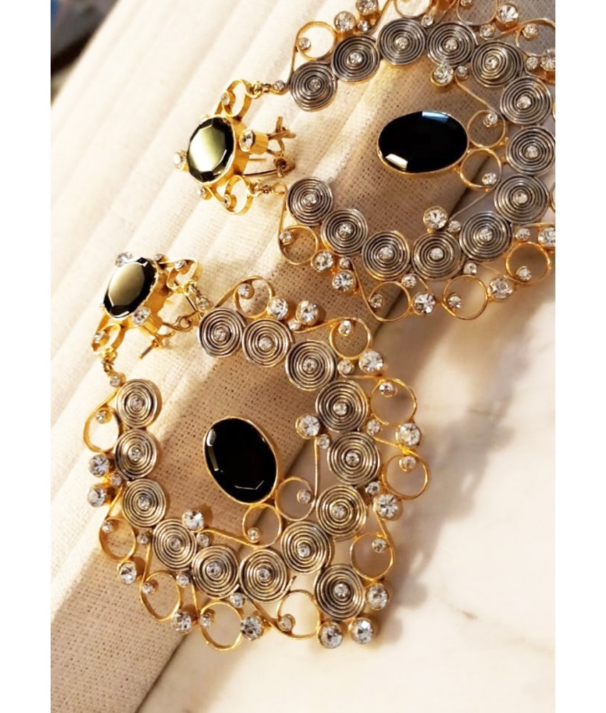 Studded Turkish Swirls