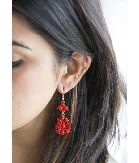 Tangerine Floral Drops