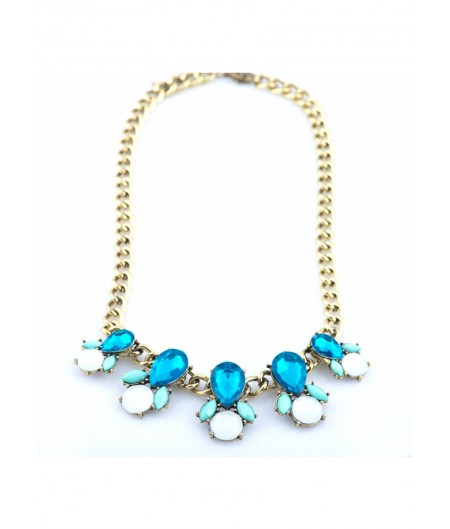 Turquoise Bud Collar