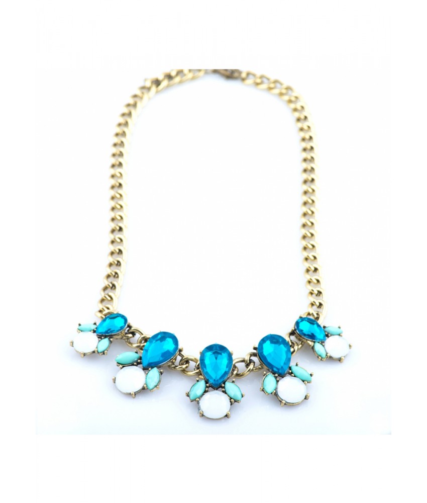 Turquoise Bud Collar